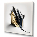 Black And Gold Cubic Expression VI