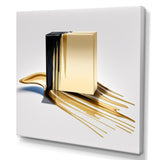 Black And Gold Cubic Expression VIII