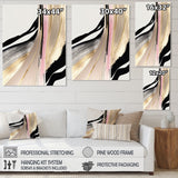 Minimalism Pink And Gold Cubic Fusion VII