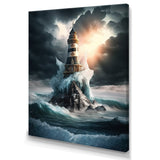 Fantasy Lighthouse In The Arctic Ocean III