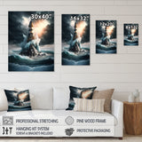 Fantasy Lighthouse In The Arctic Ocean III