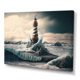 Fantasy Lighthouse In The Arctic Ocean IV