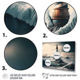 Fantasy Lighthouse In The Arctic Ocean IV