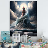Fantasy Lighthouse In The Arctic Ocean VI