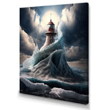 Fantasy Lighthouse In The Arctic Ocean VI