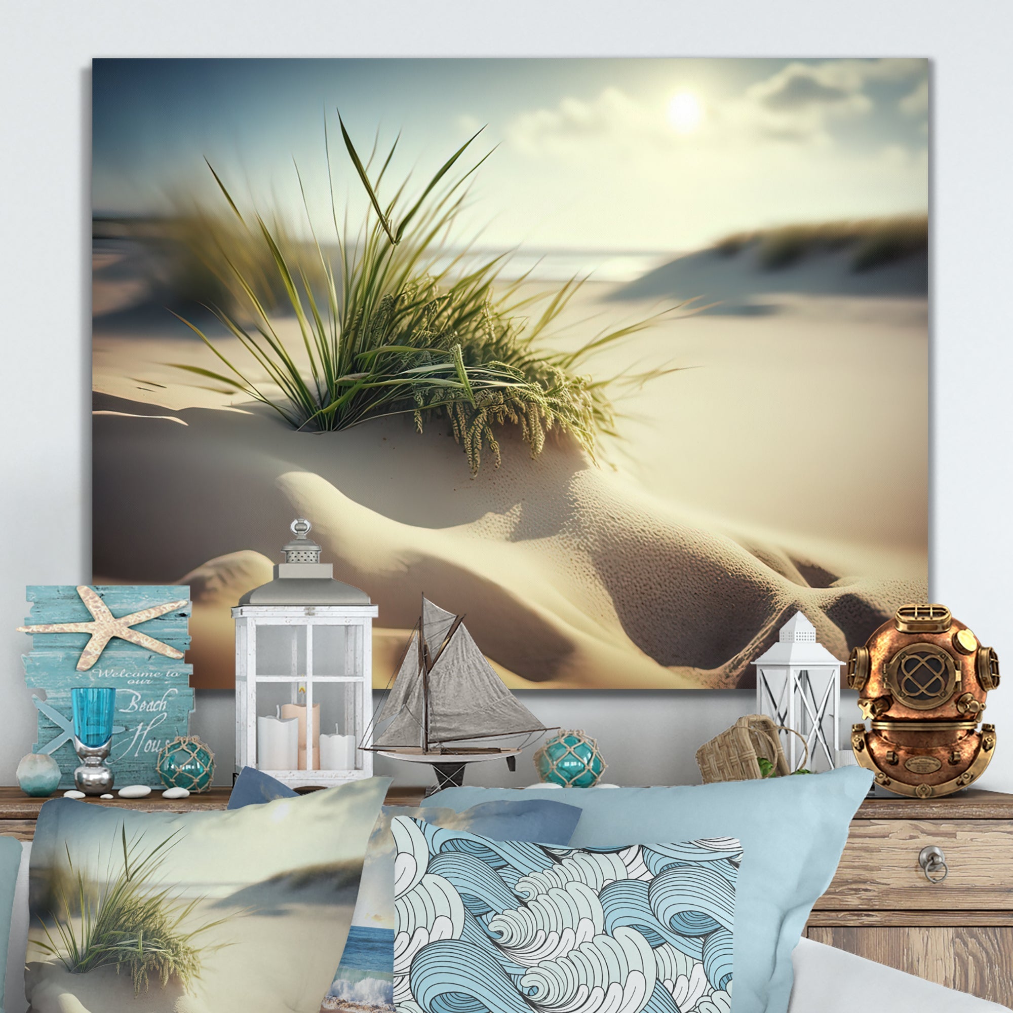 Grass On Sand Dunes I