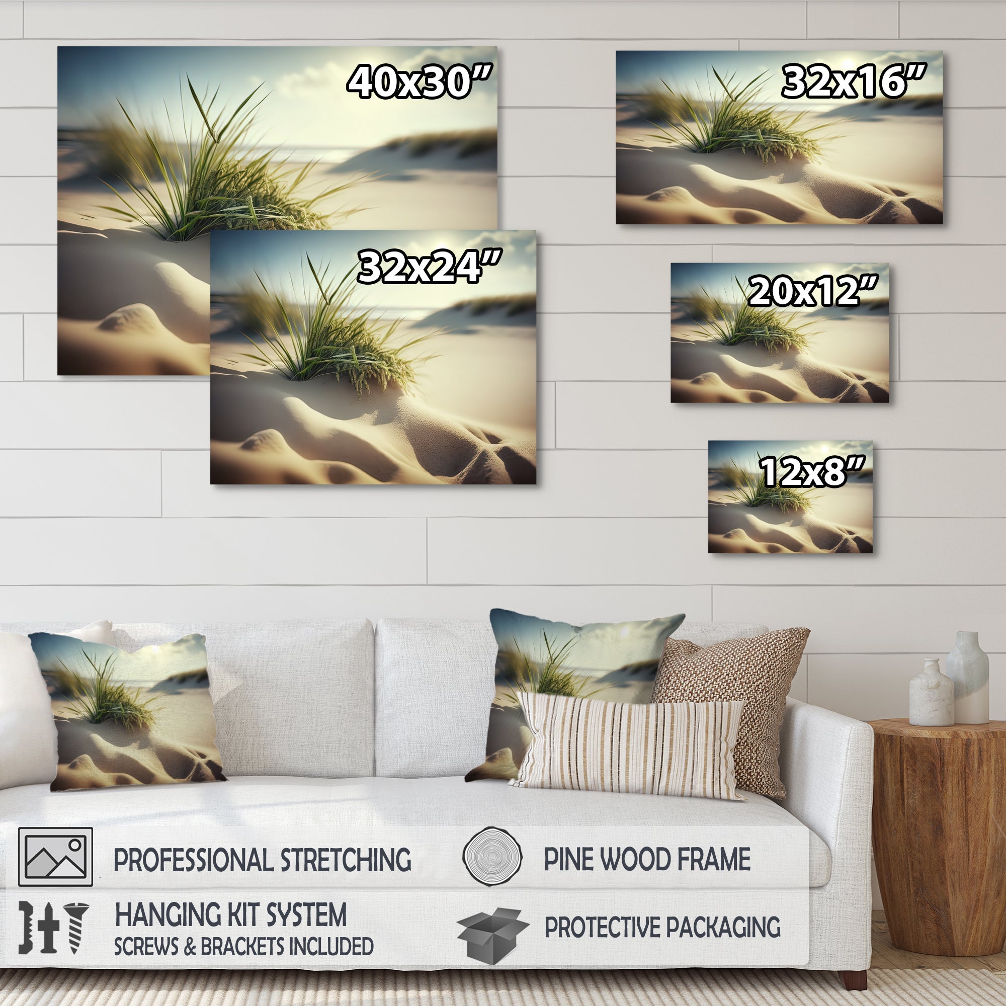 Grass On Sand Dunes I
