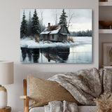 Fishing House By The Lake III