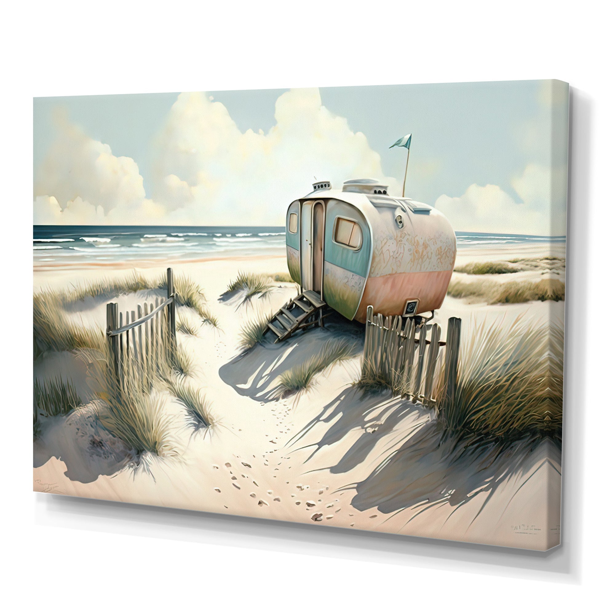 Camping On The Beach