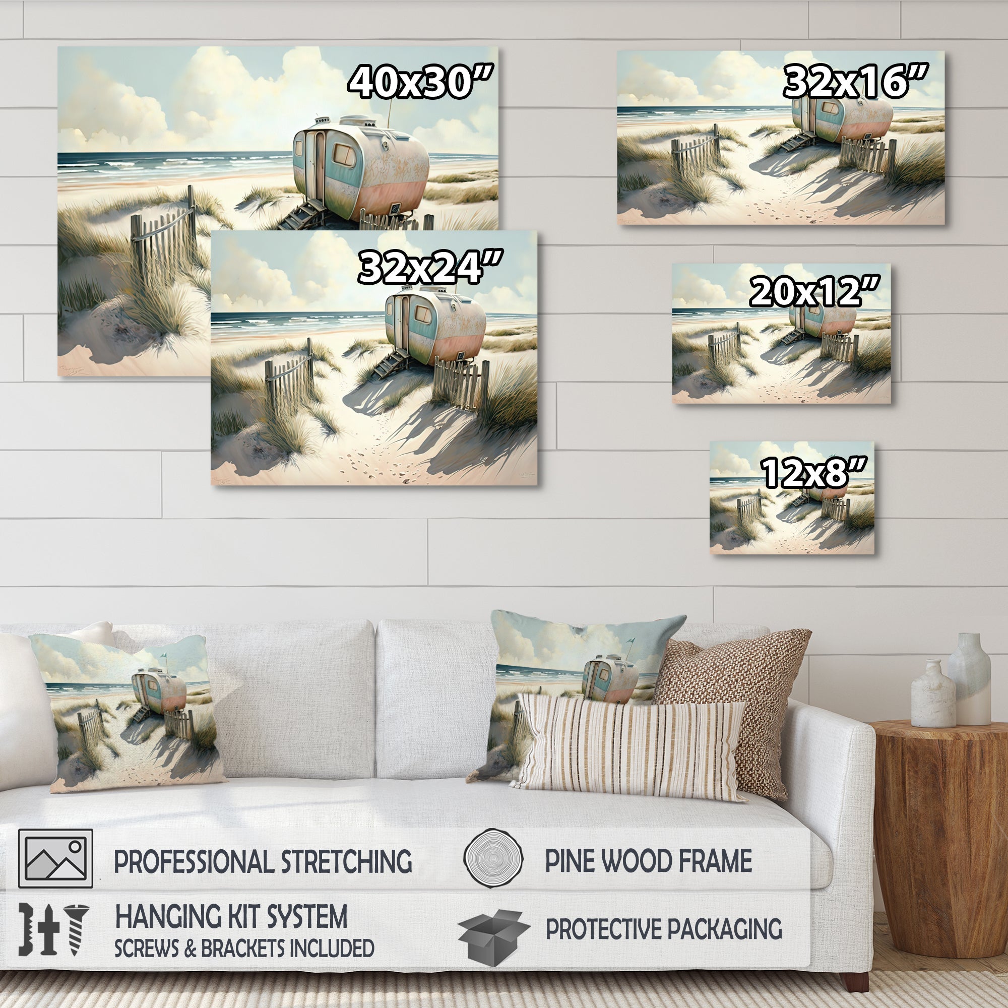 Camping On The Beach