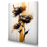 Orange Daisy Flower On Abstract Fusion II