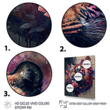 Cute Tiger Floral Art I