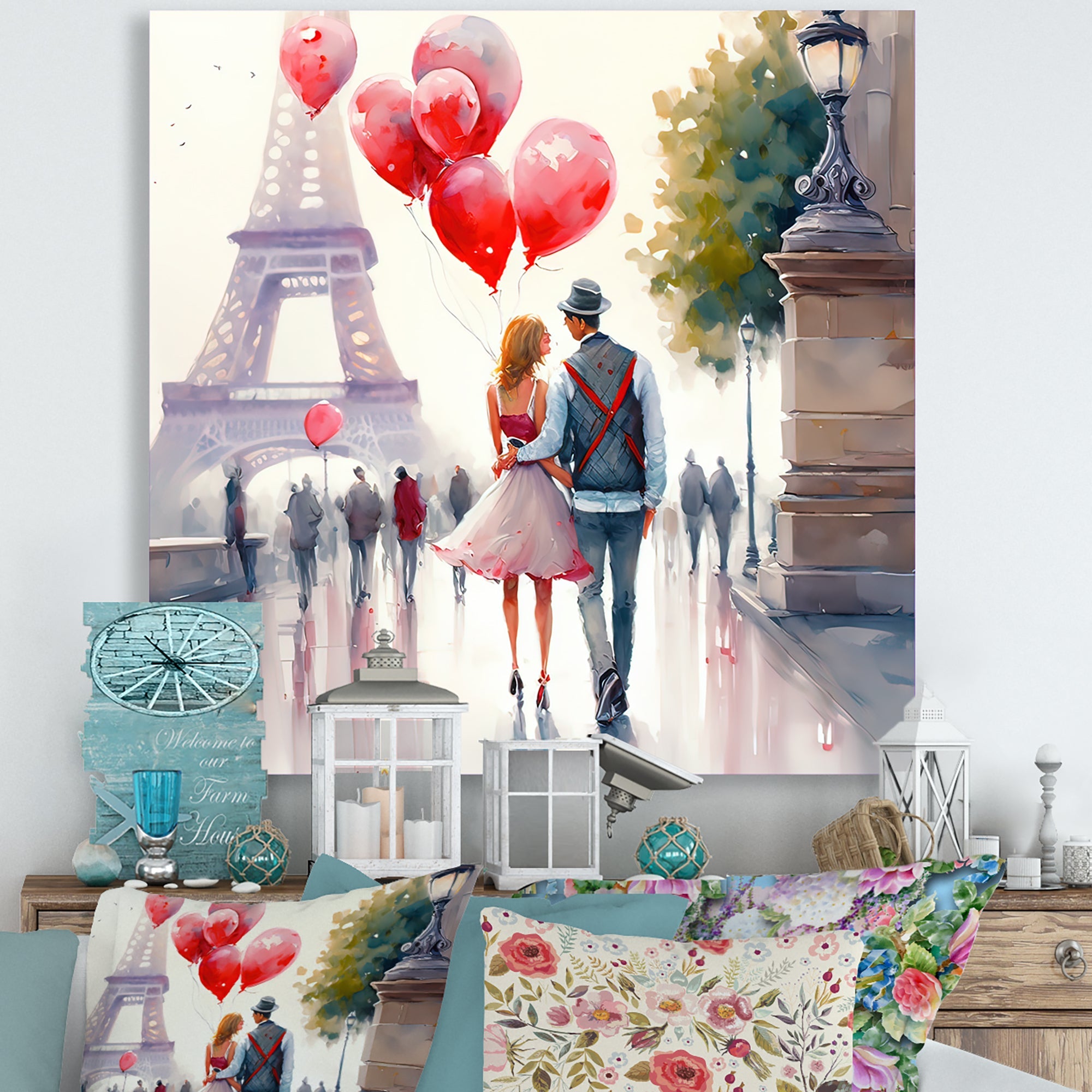 Couples In Love In Paris III
