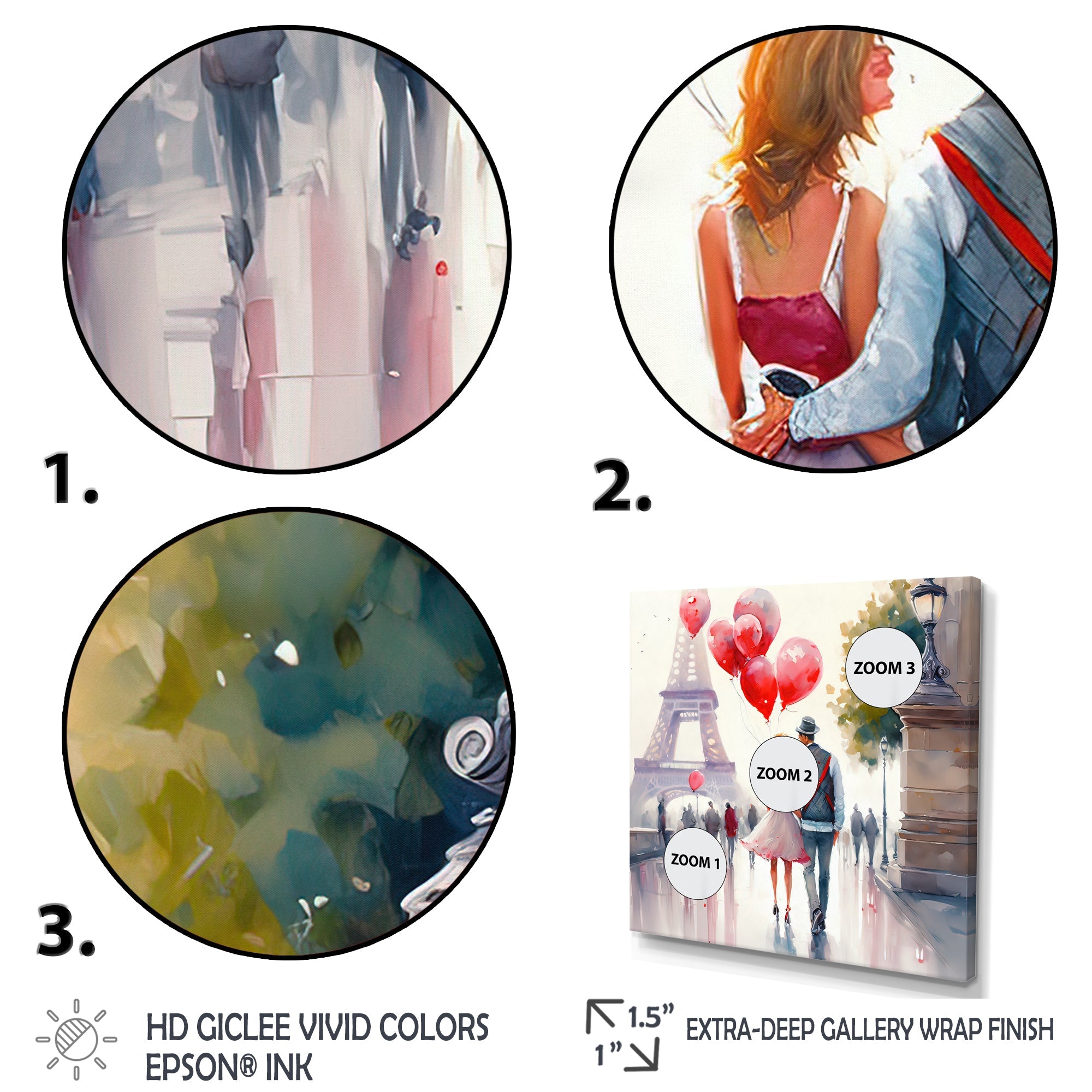 Couples In Love In Paris III