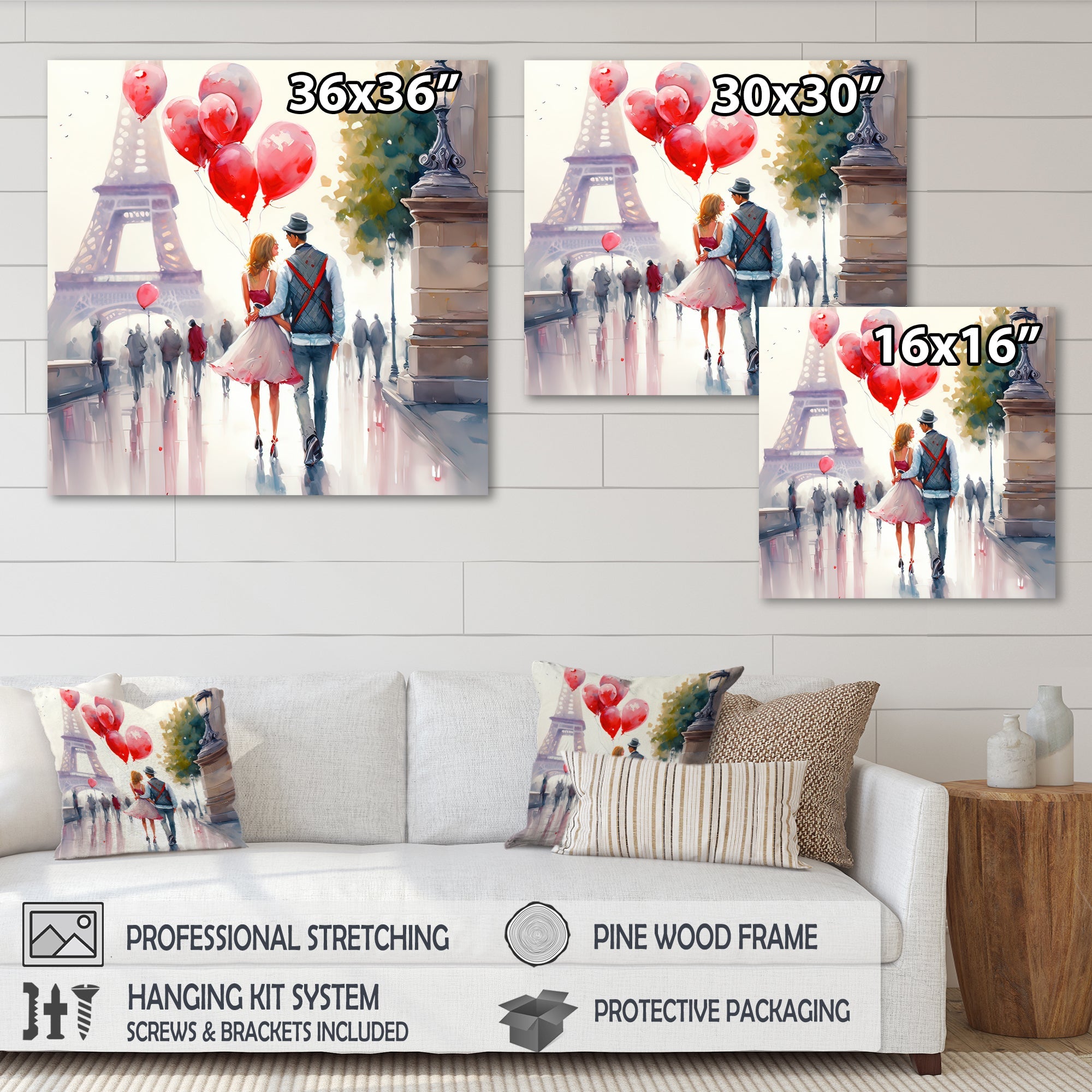 Couples In Love In Paris III