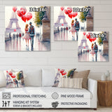 Couples In Love In Paris III