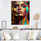 Vibrant Creative Woman Portrait V