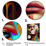 Vibrant Creative Woman Portrait V