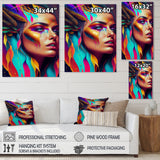 Avant Garde Feather Sensual Portrait II