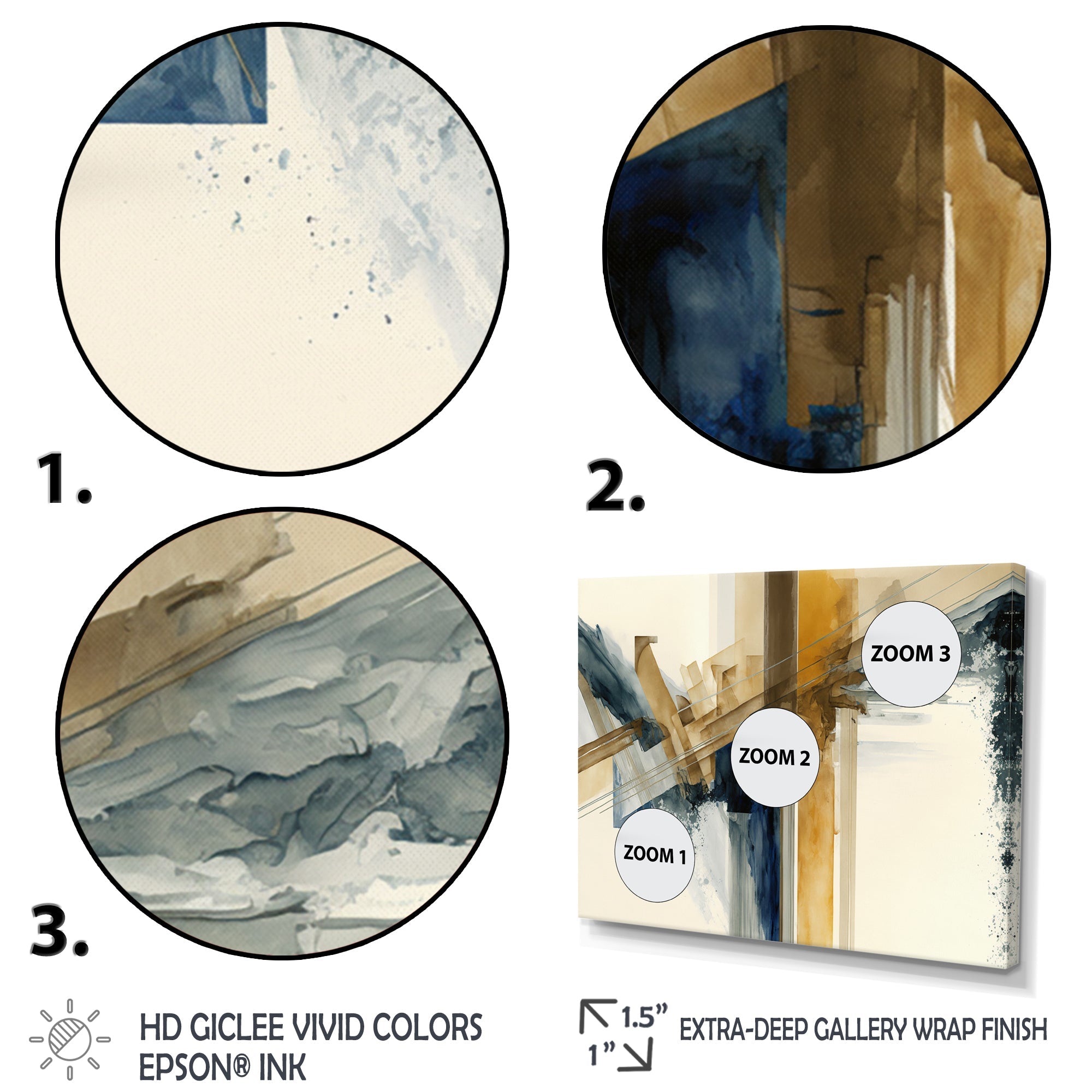 Modern Watercolor Abstract II