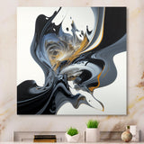 Bright Blue Smooth Abstract II