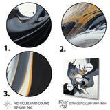 Bright Blue Smooth Abstract II