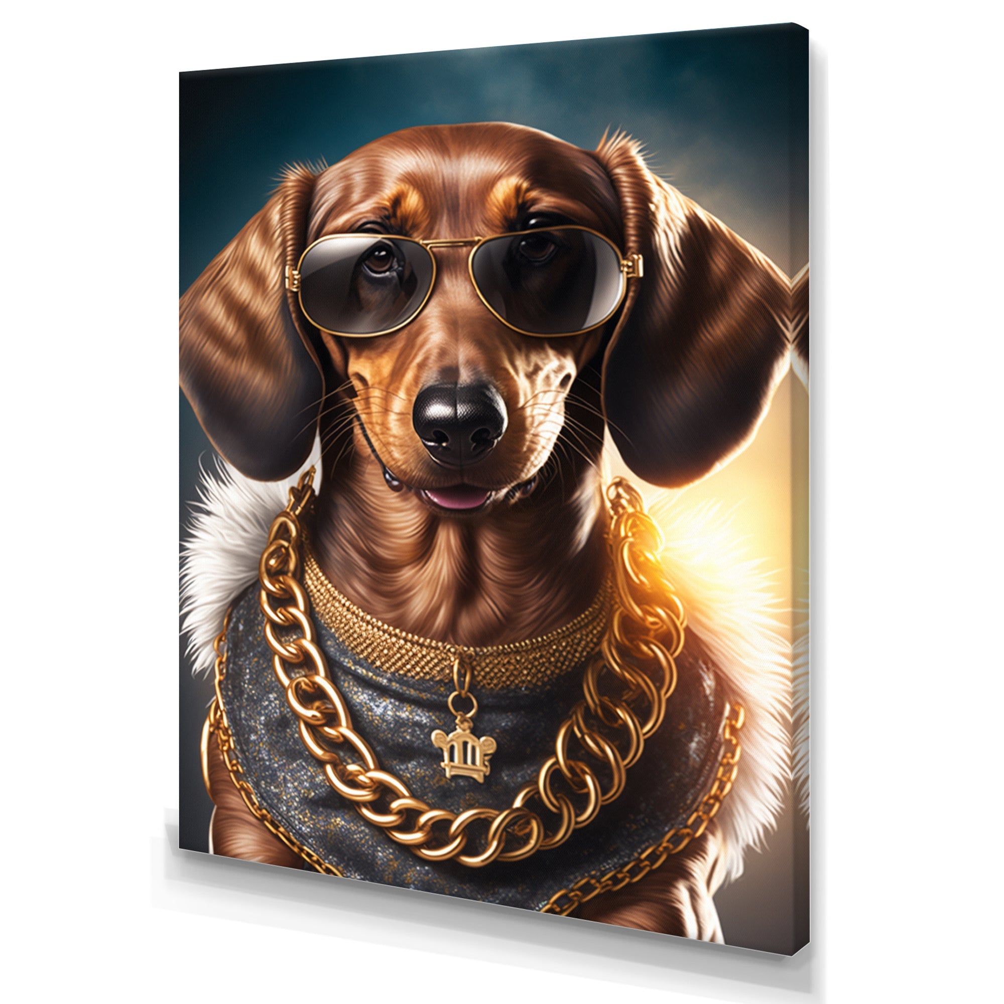 Dachshund Gangster In NYC V