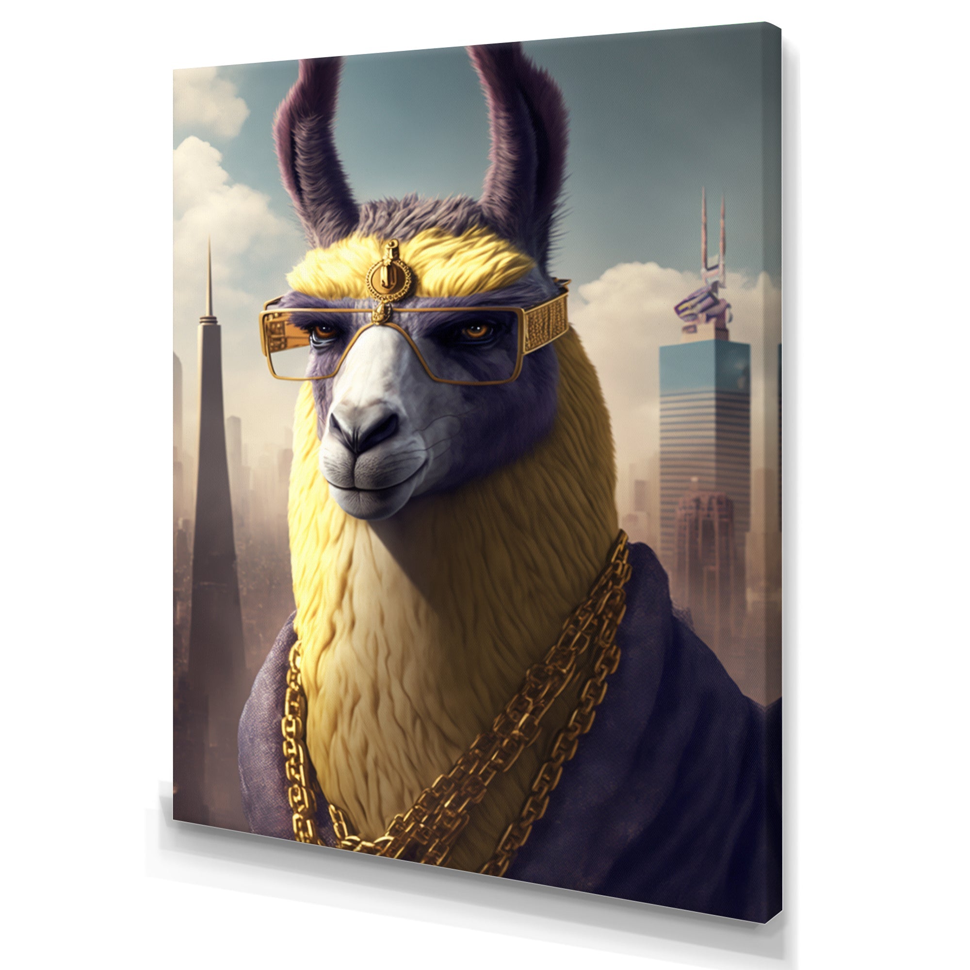 Llama Gangster In NYC