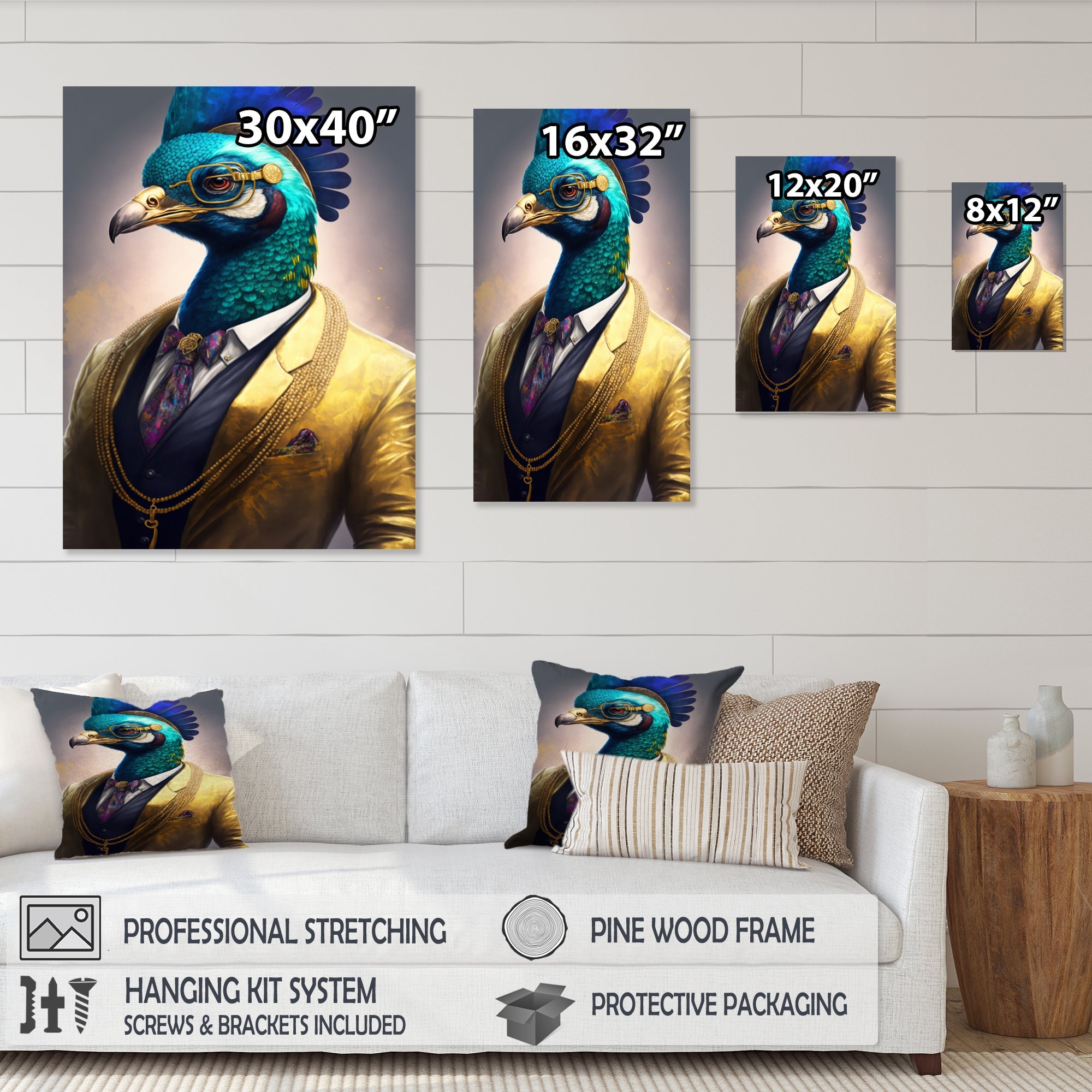 Peacock Gangster In NYC I