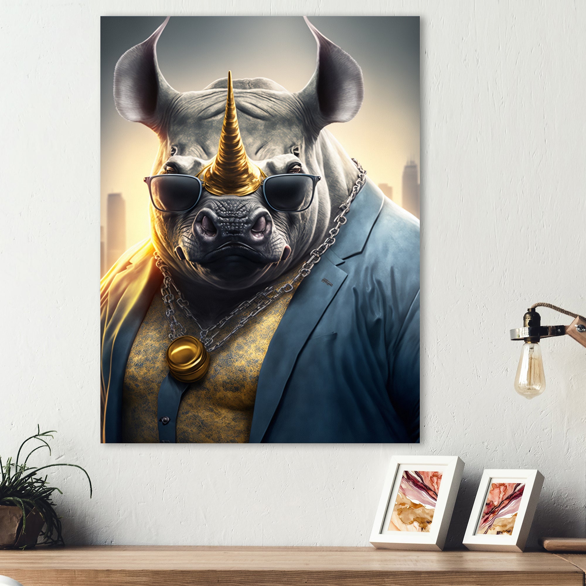 Rhino Gangster in NYC  III