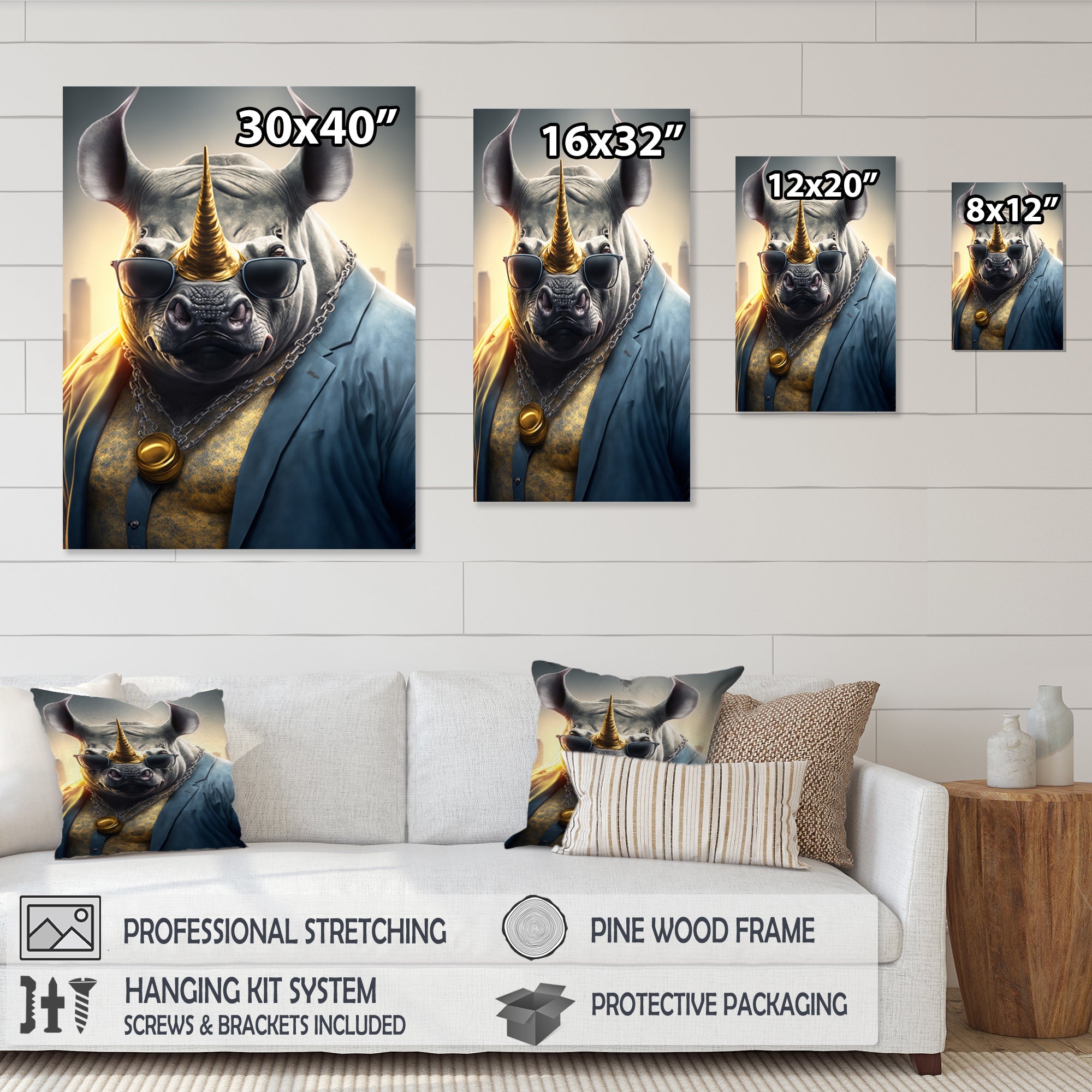 Rhino Gangster in NYC  III