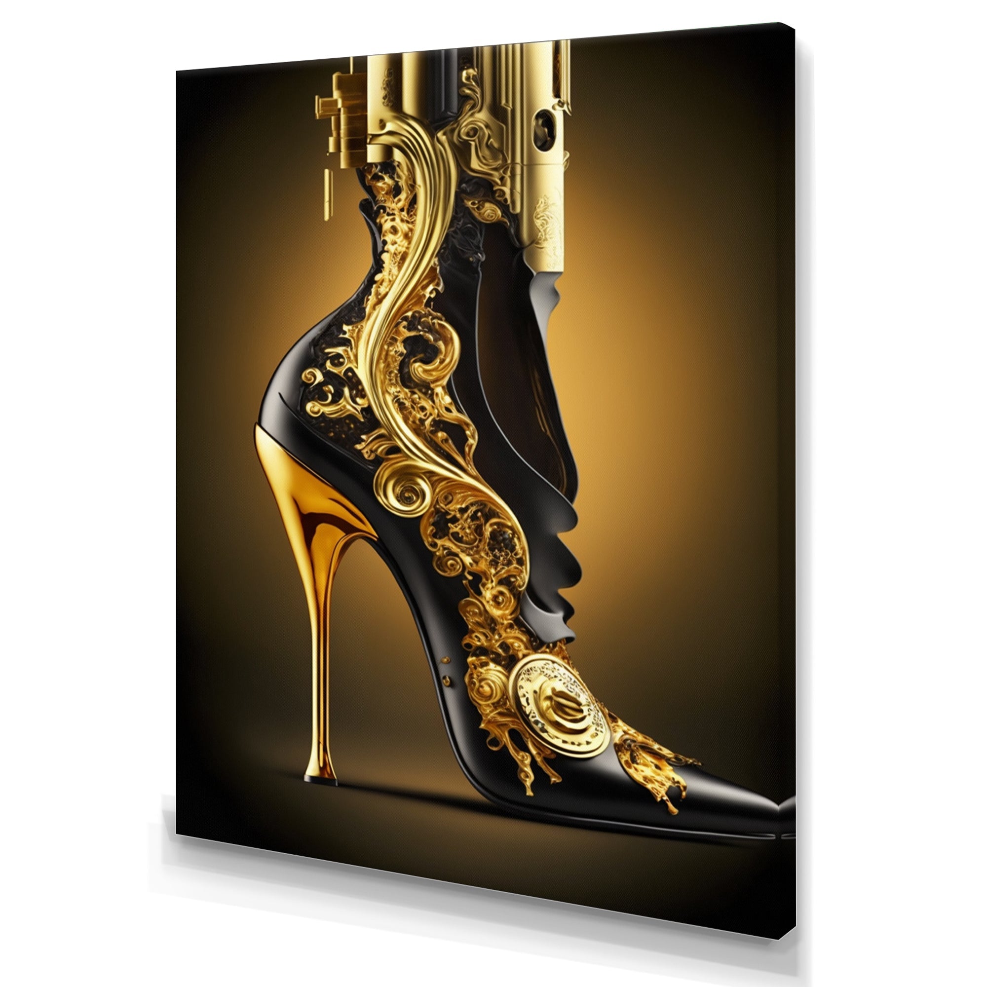 Golden Mechanic High Heel III
