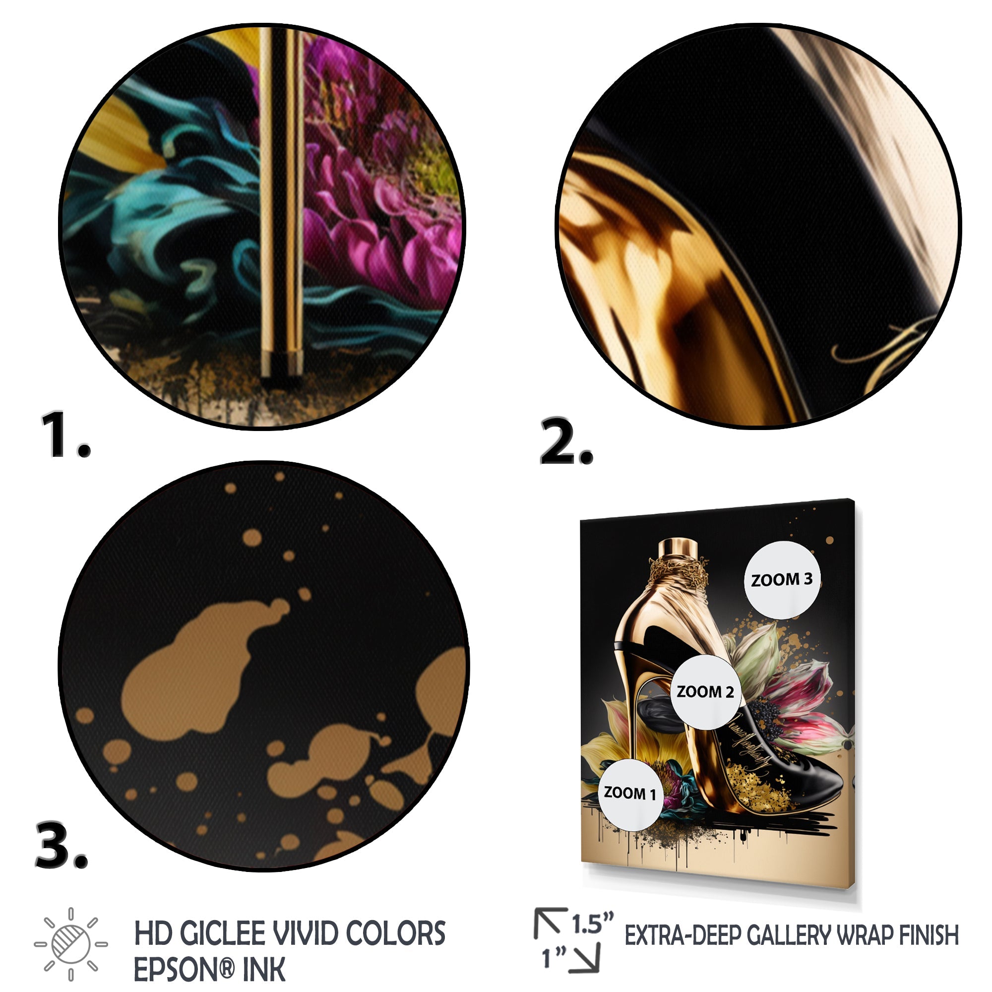 Gold Champagne Heel III