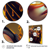 Stylish Arabic Woman With Floral Hijab III