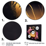 Chic Black And Gold Perfume Bottle V