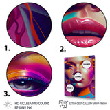 Liquid Ink Sensual Woman Portrait I