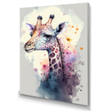 Cute Giraffe Floral Art III