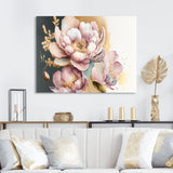 Pink And Gold Orchid Flower II