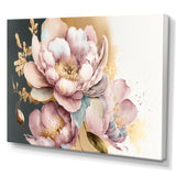 Pink And Gold Orchid Flower II