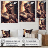 Fashion Muscular Man With Sun Glasses 1 I