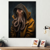 Anthropomorphic Of Octopus Portrait IV