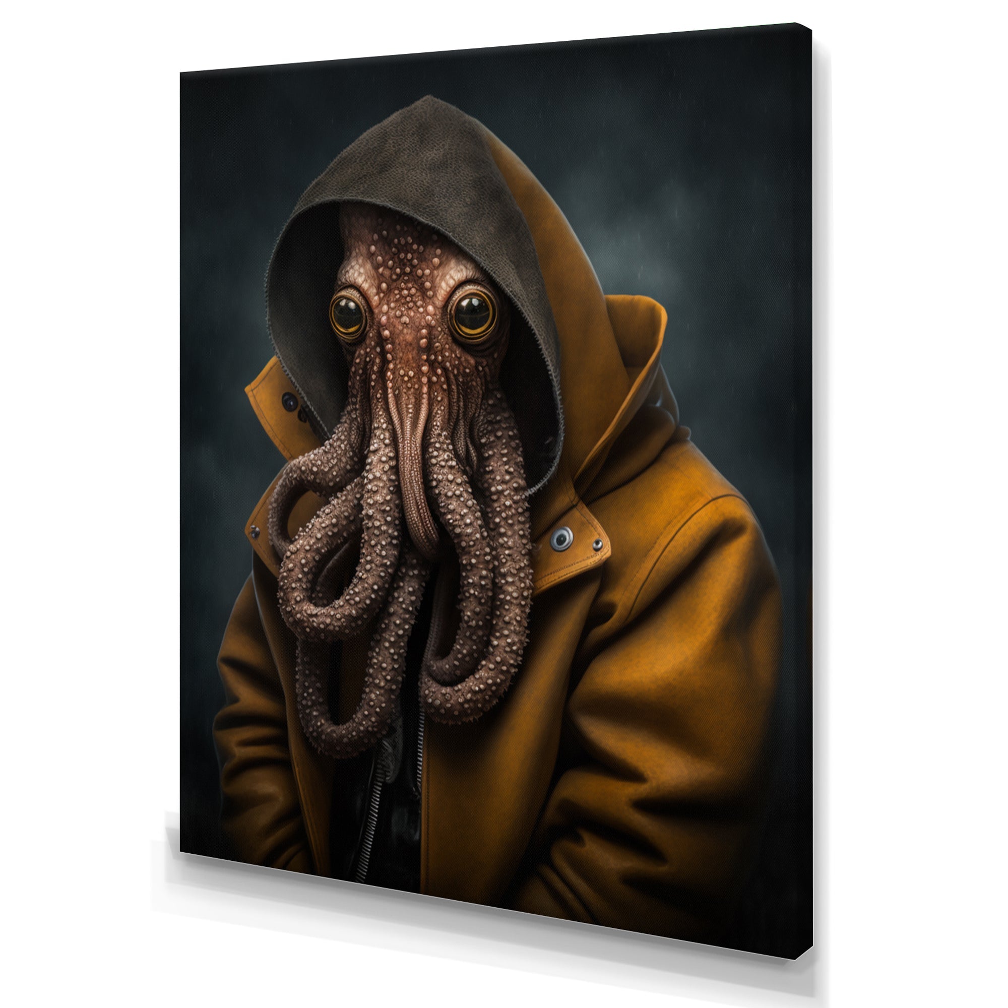 Anthropomorphic Of Octopus Portrait IV