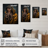 Anthropomorphic Of Octopus Portrait IV