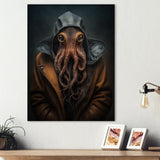 Anthropomorphic Of Octopus Portrait V
