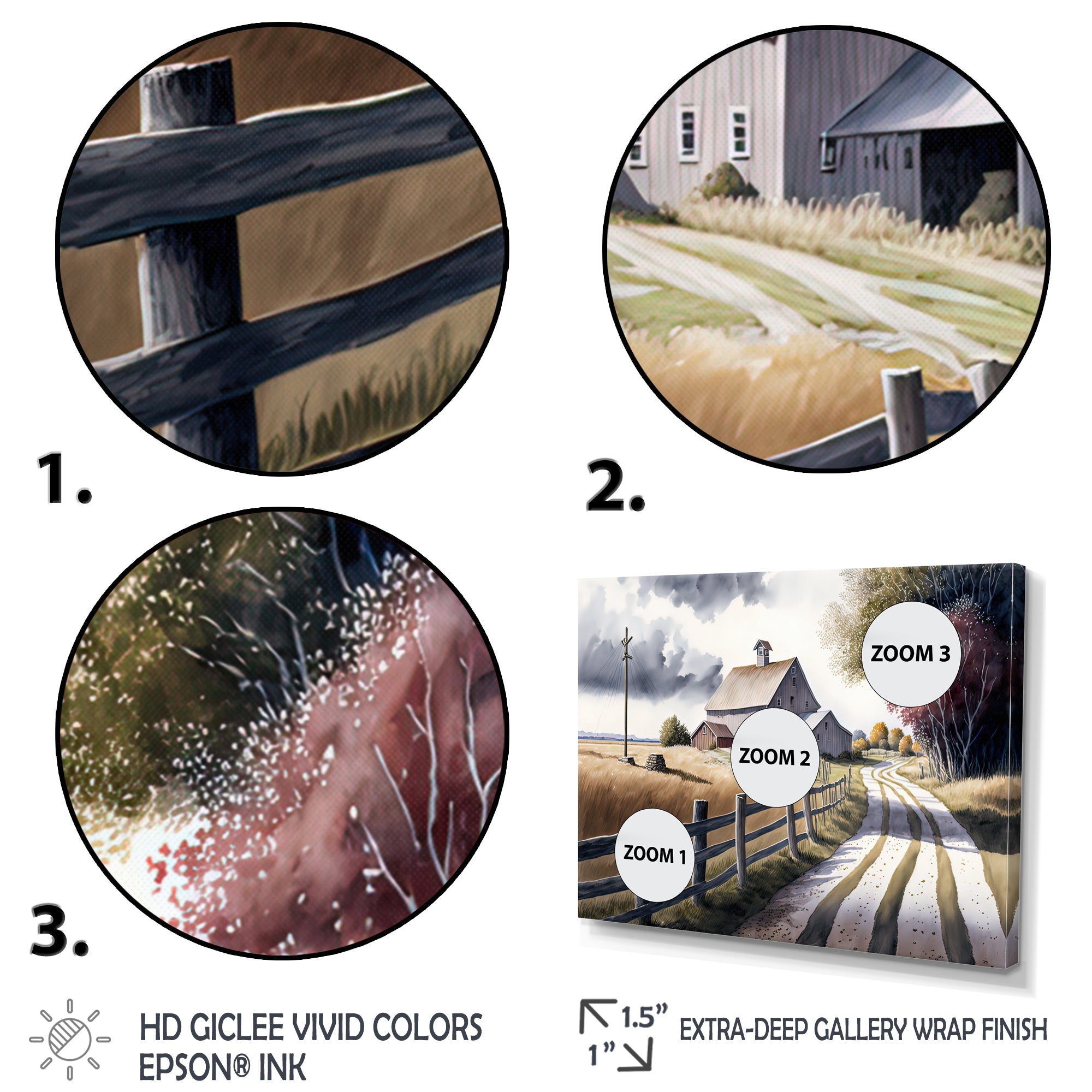 Calm Red Barn In Spring VII