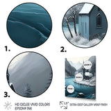 Church On A Lake In Winter III