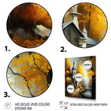 Church In Forest In Autumn IV