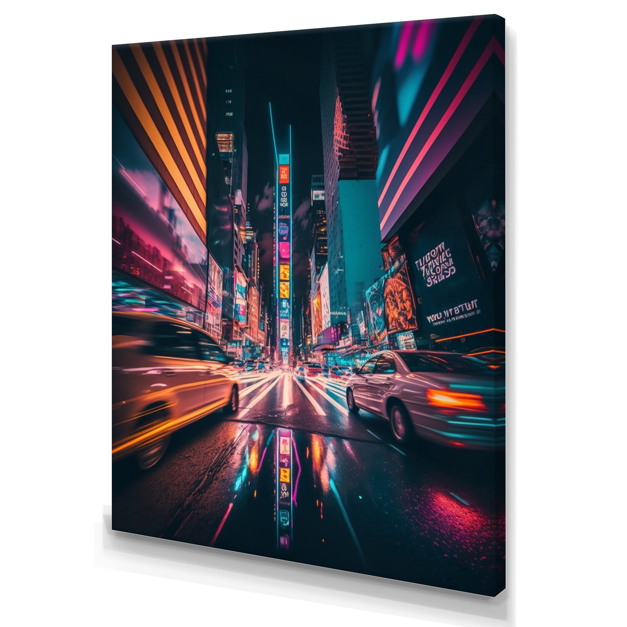 Futuristic New York City Neon II
