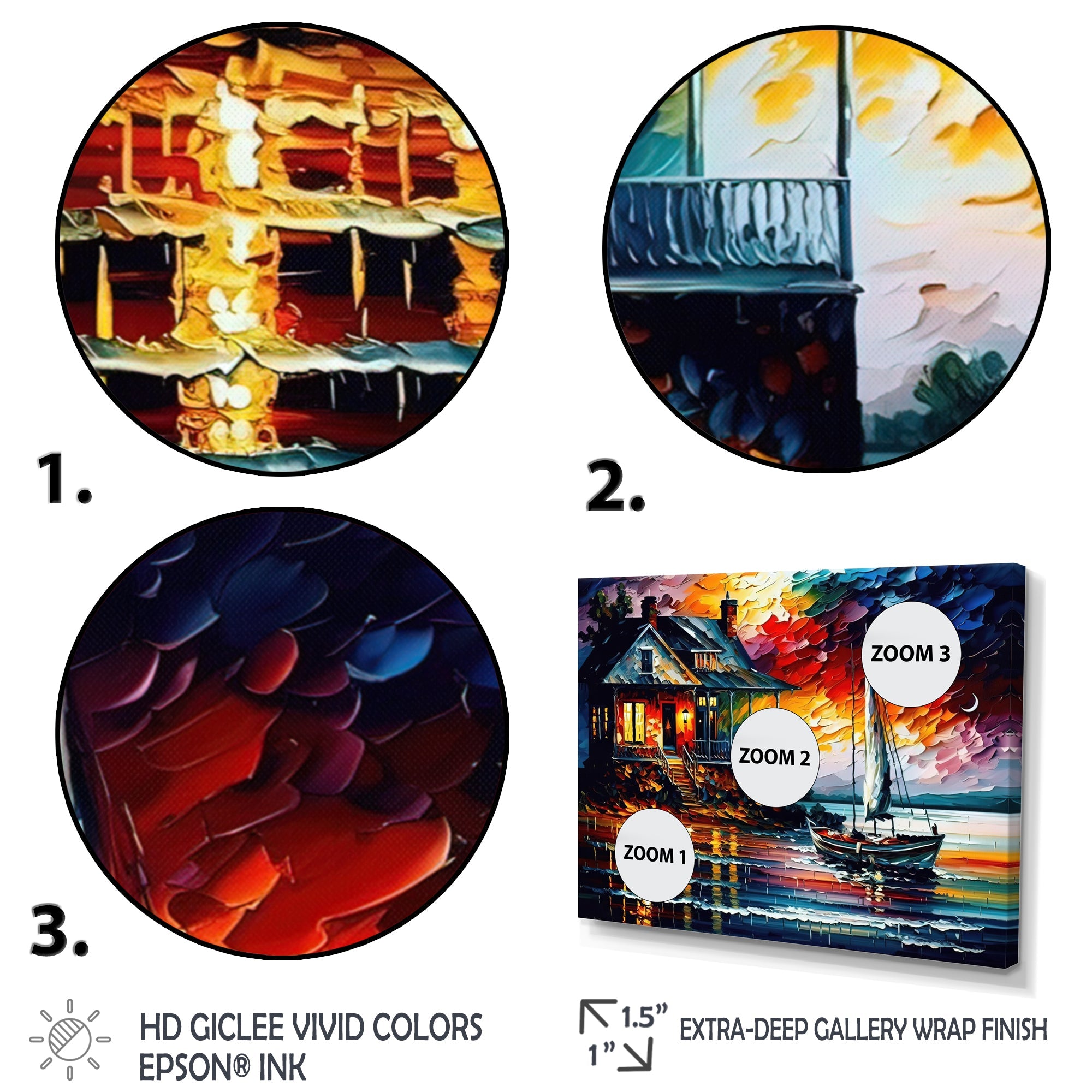 Monochome Yellow And Grey Farm II