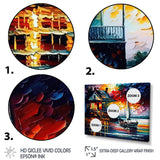 Monochome Yellow And Grey Farm II